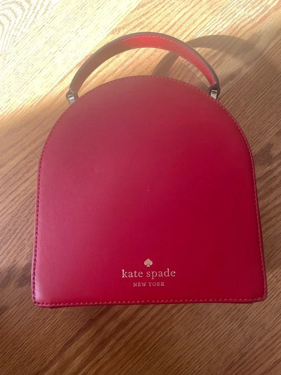 Kate Spade Red Mailbox Crossbody Bag Heart Letters Novelty Bag - Picture 6 of 17